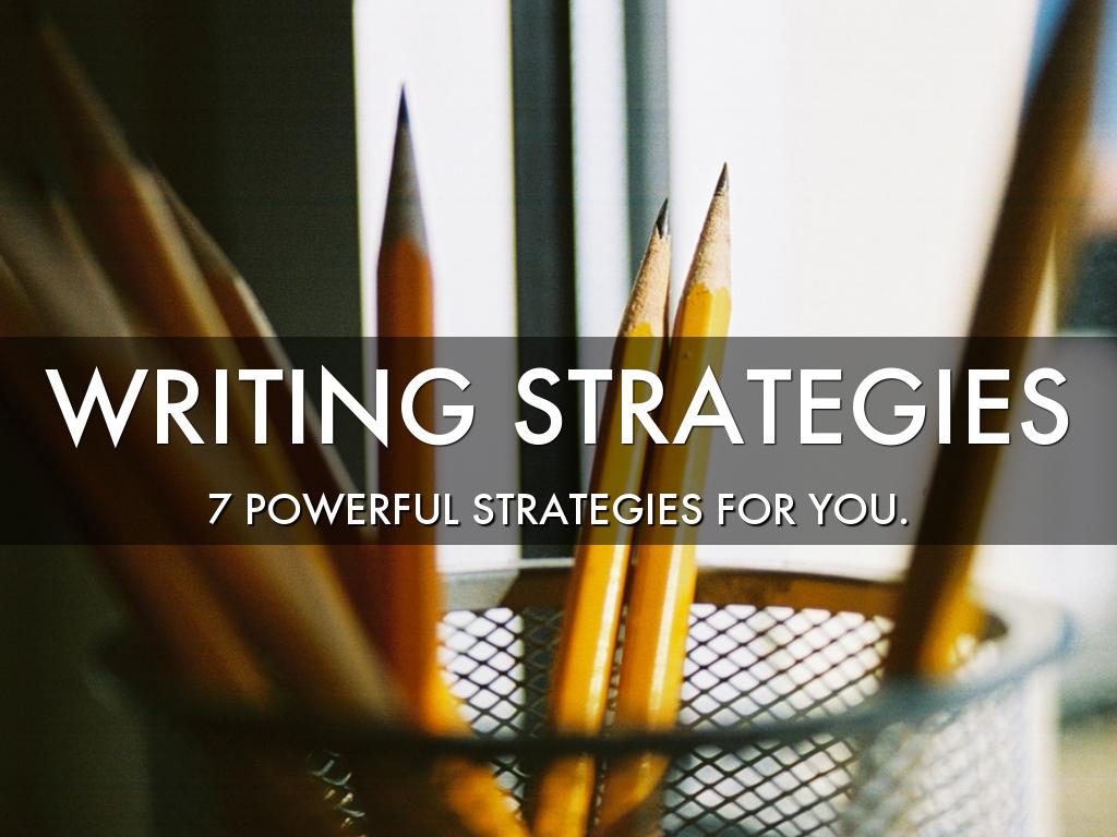 Writing strategies by SABİRE AKAY