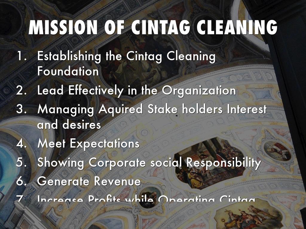 The Mission is to Clean_ until it is Godlious. III