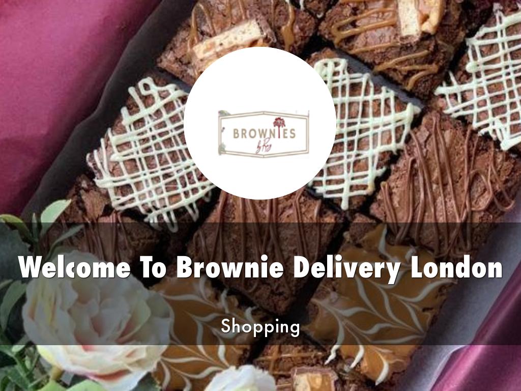 Brownie Delivery London Presentation