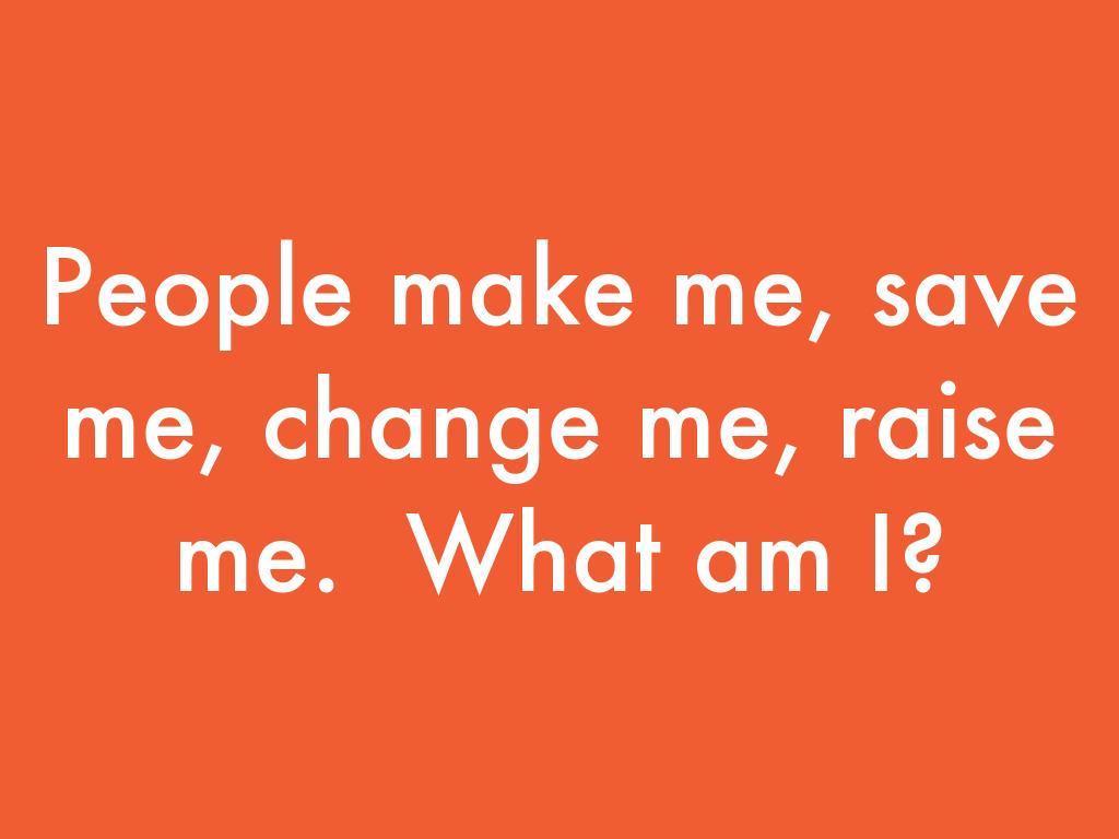 Social Skills 4/19/22 Riddles