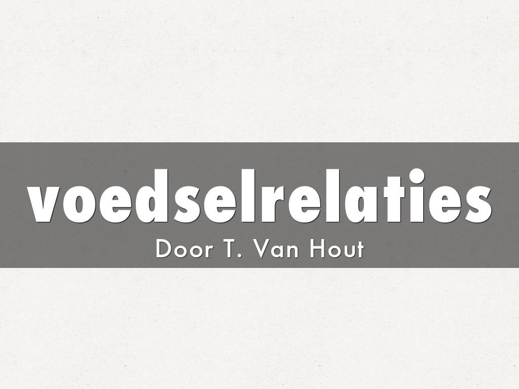 voedselrelaties