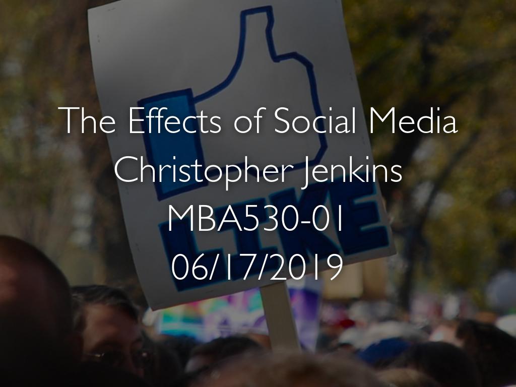 Social Media Effects
