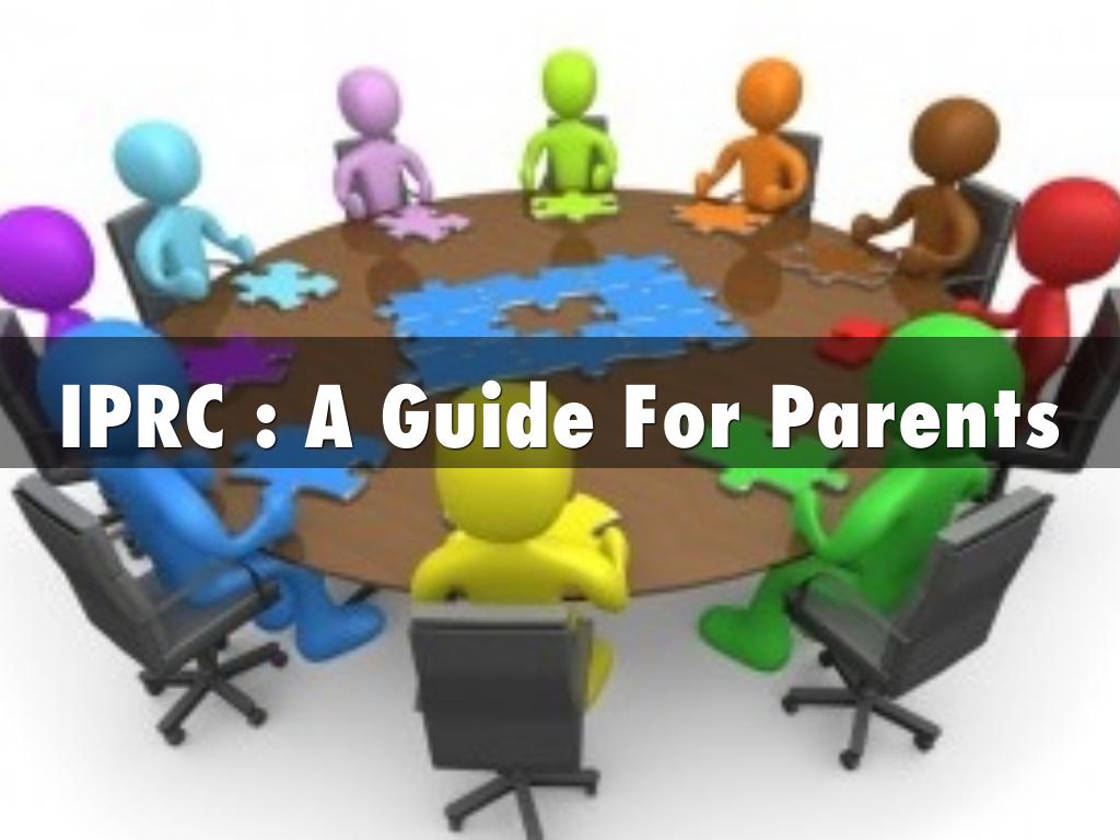 IPRC : A Guide For Parents