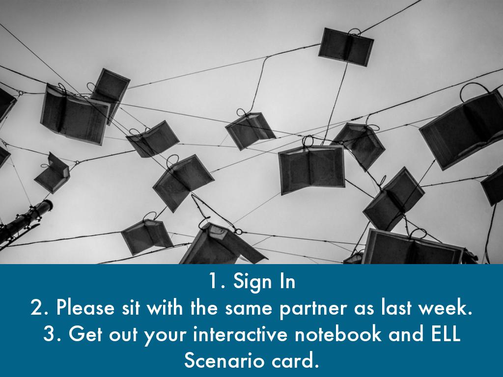 ELL Can Do Descriptors