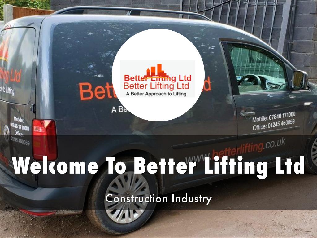 Better Lifting Ltd Presentation