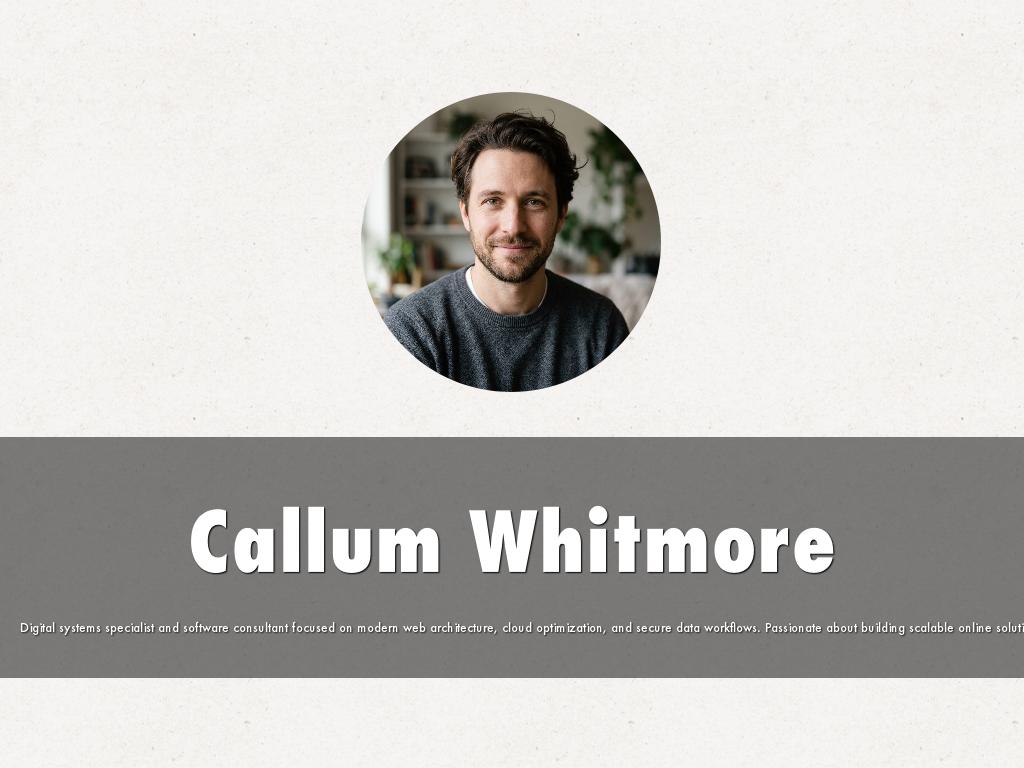 Callum Whitmore