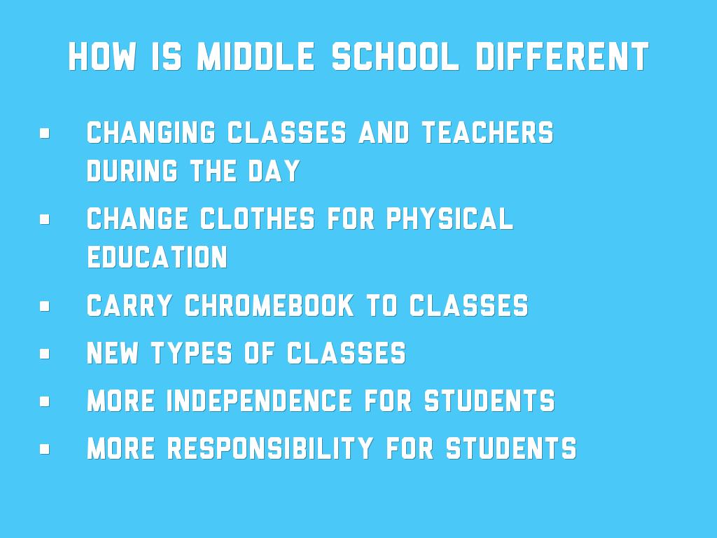 5th Grade Orientation by Dan Fox