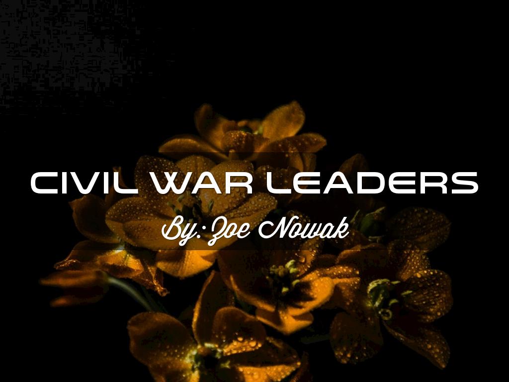 Civil War Leaders