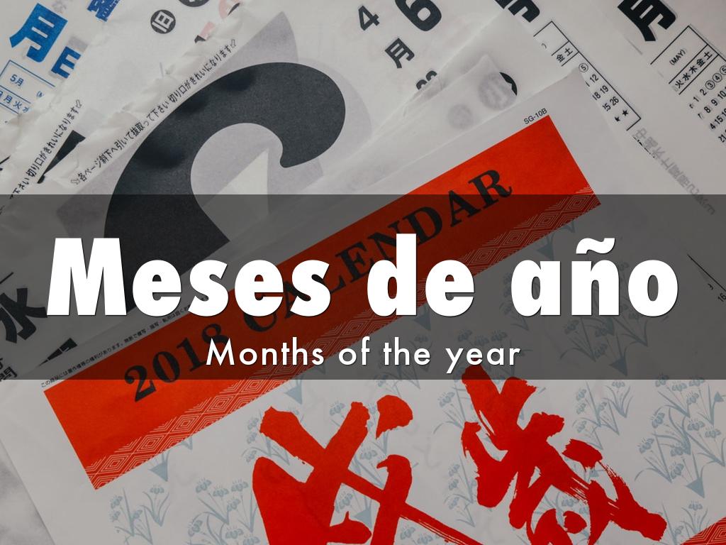 Meses de año