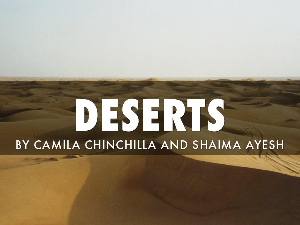 Dry Deserts