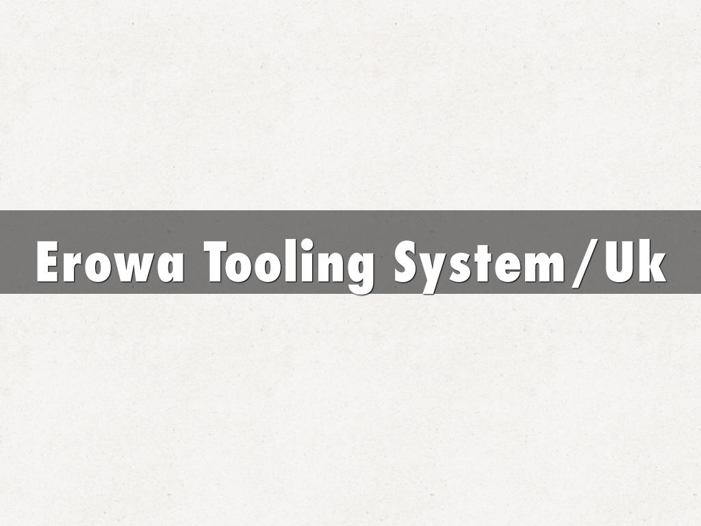 Erowa Tooling System/Uk