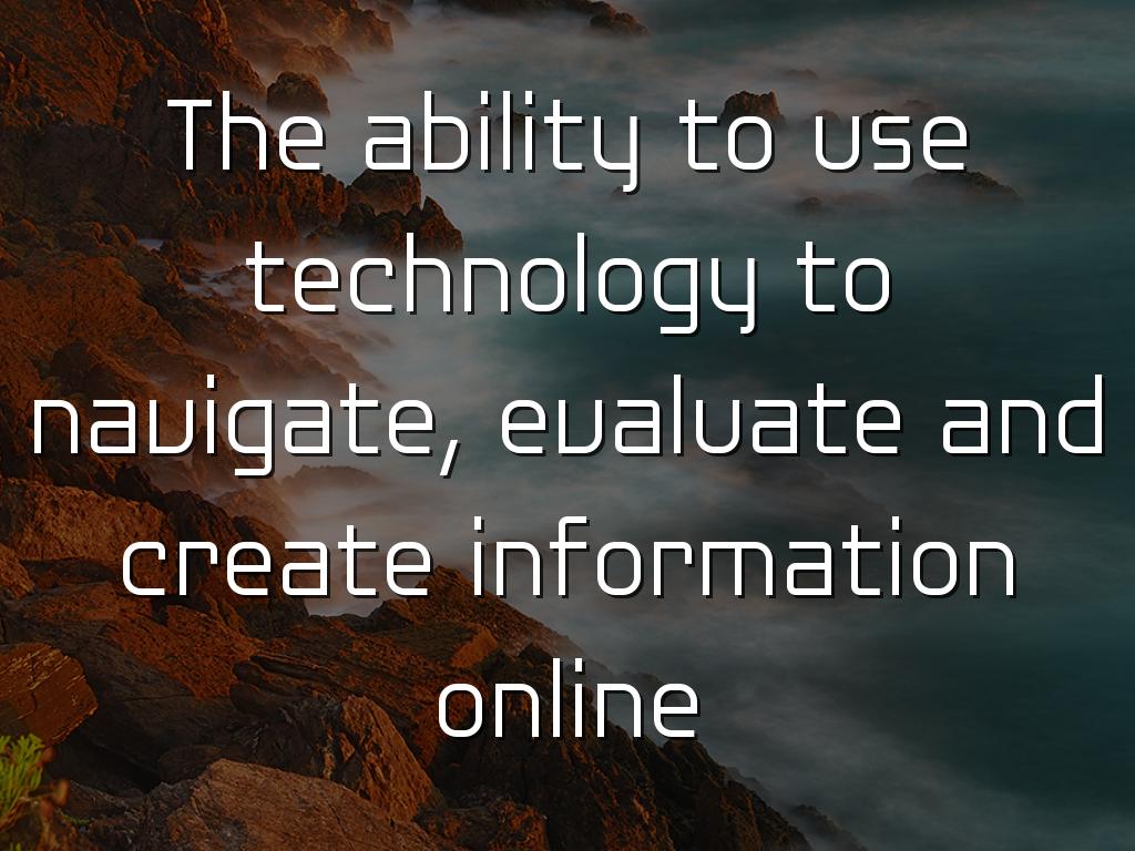 Copy of Digital Literacy