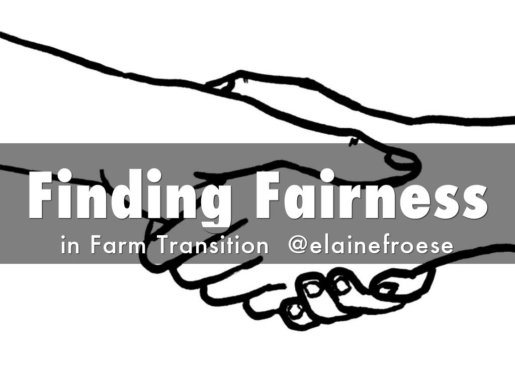 Finding Fairness