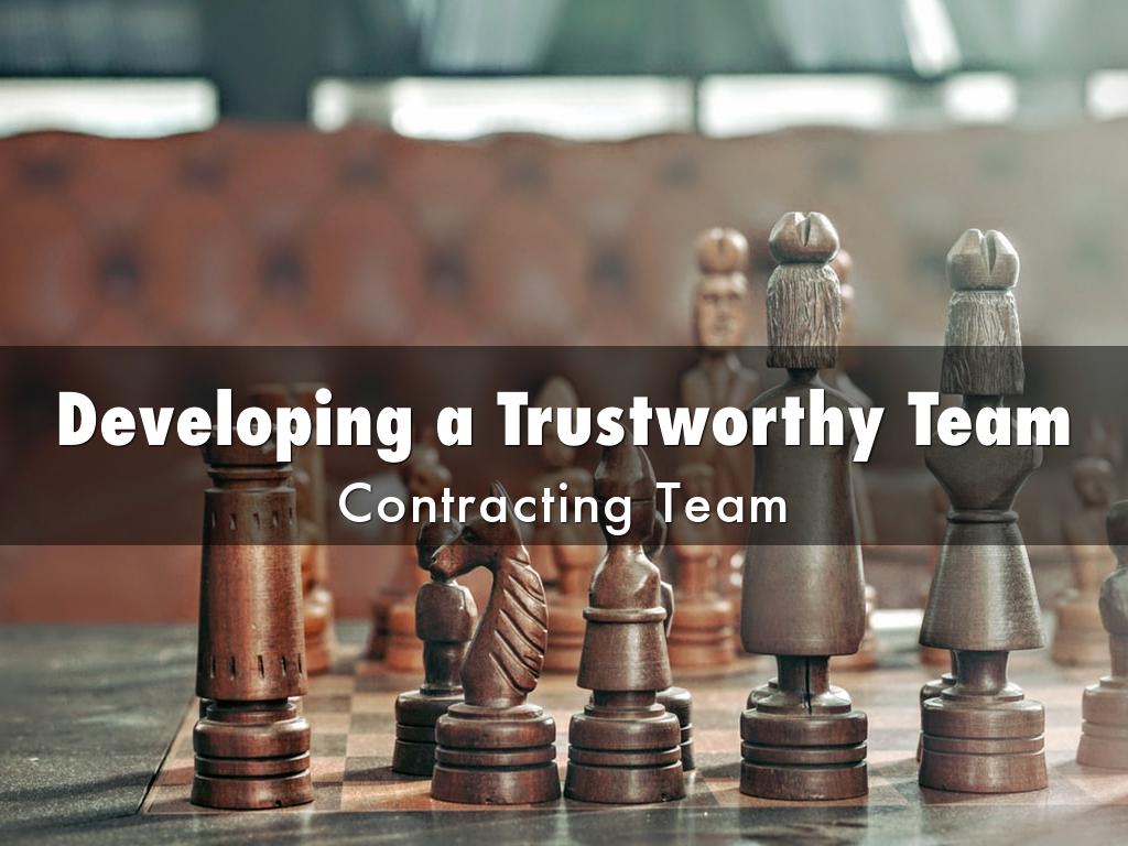 Developing a Trustworthy