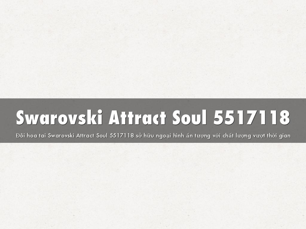 Swarovski Attract Soul 5517118