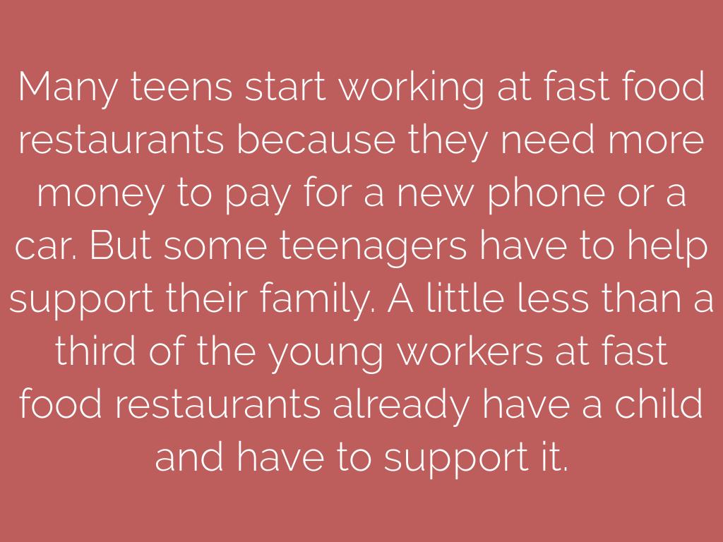 Working Conditions and Salary in McDonalds Working Conditions and Salary in McDonalds