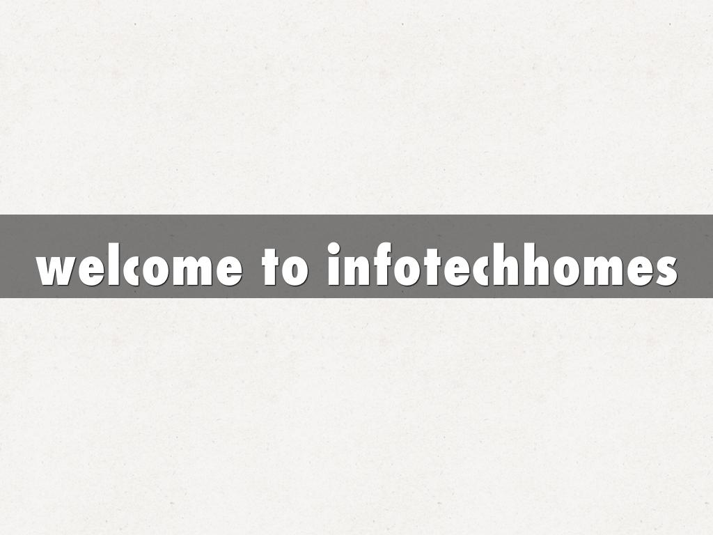 welcome to infotechhomes