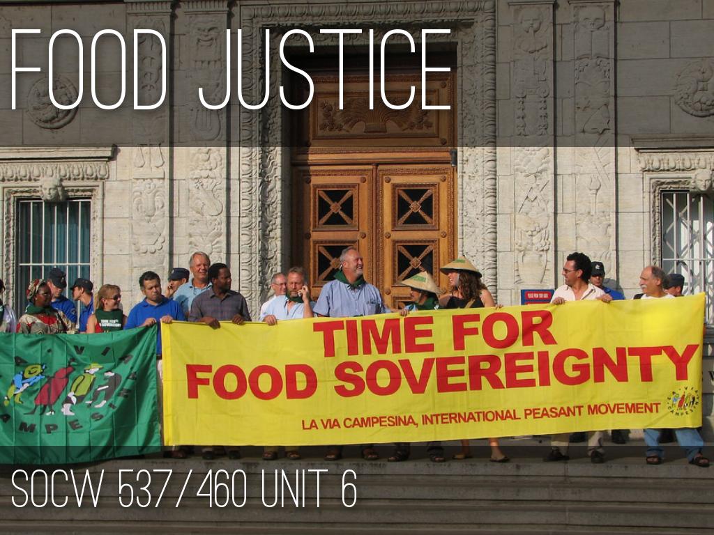 food justice