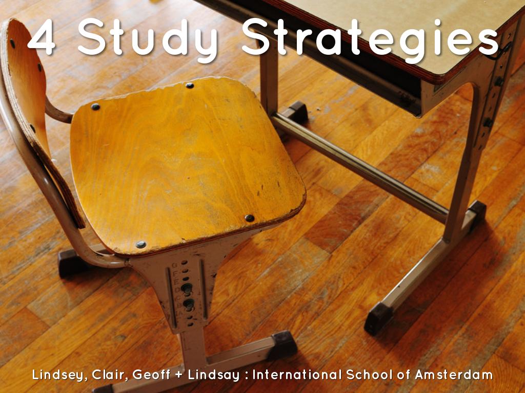 Four Study Strategies