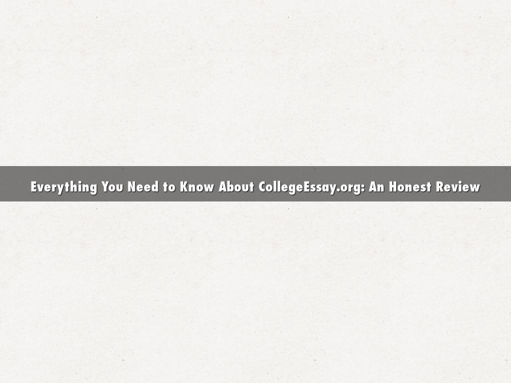 Everything You Need to Know About CollegeEssay.org: An Honest Review