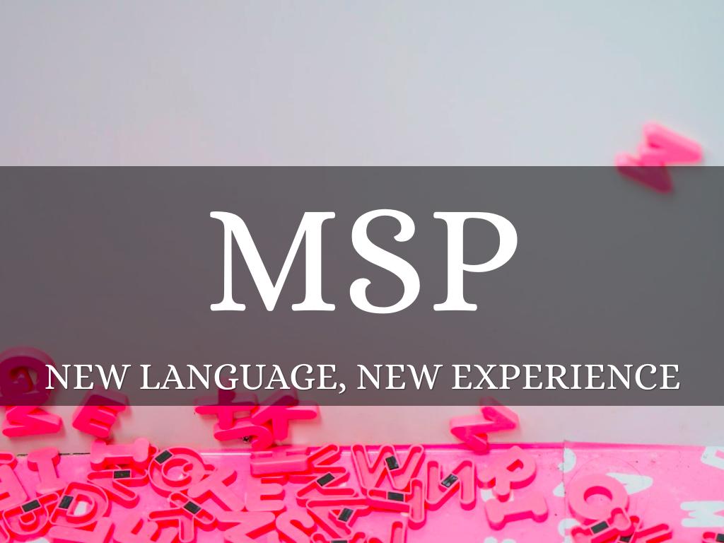 Welcoming Sec One MSP