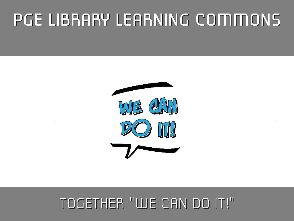 PGE Library Learning Commons