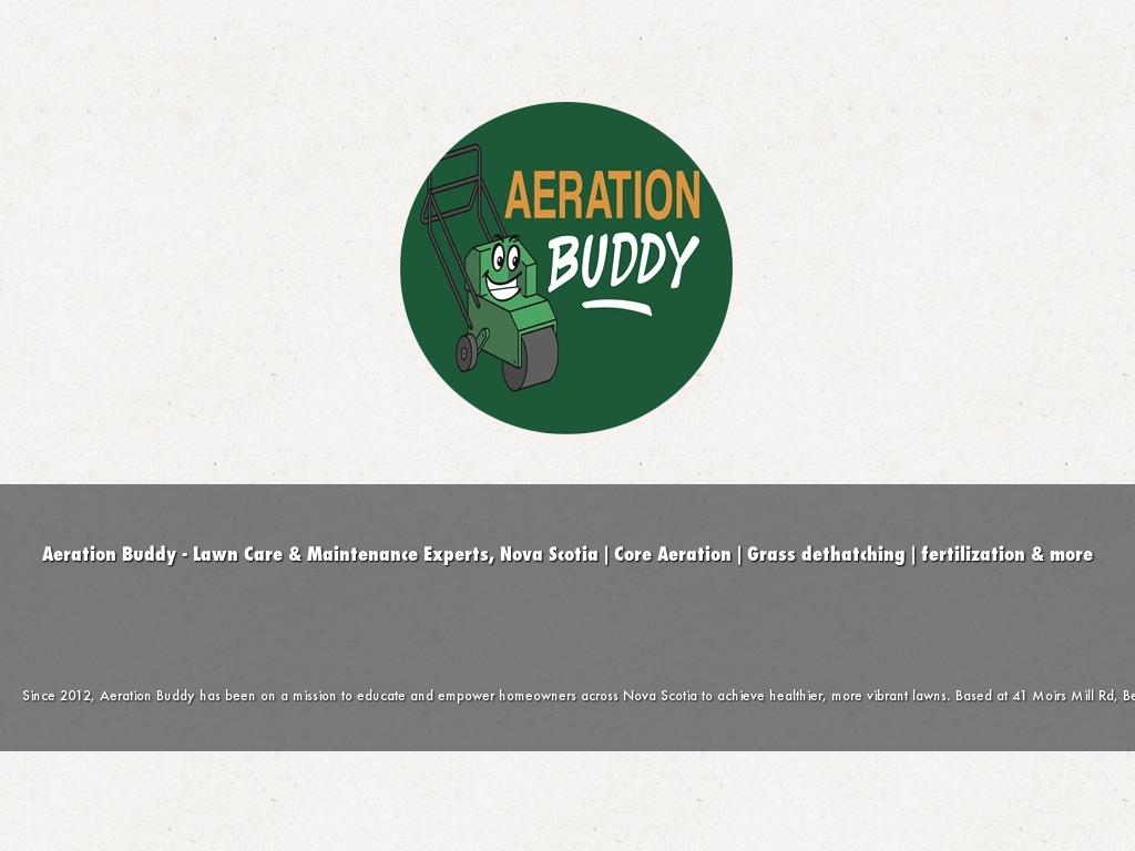 Aeration Buddy - Lawn Care & Maintenance Experts, Nova Scotia
