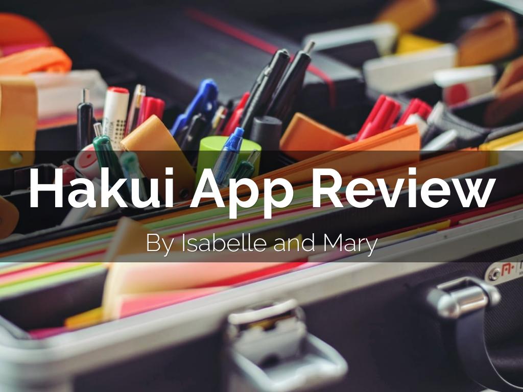 Hakui App Review