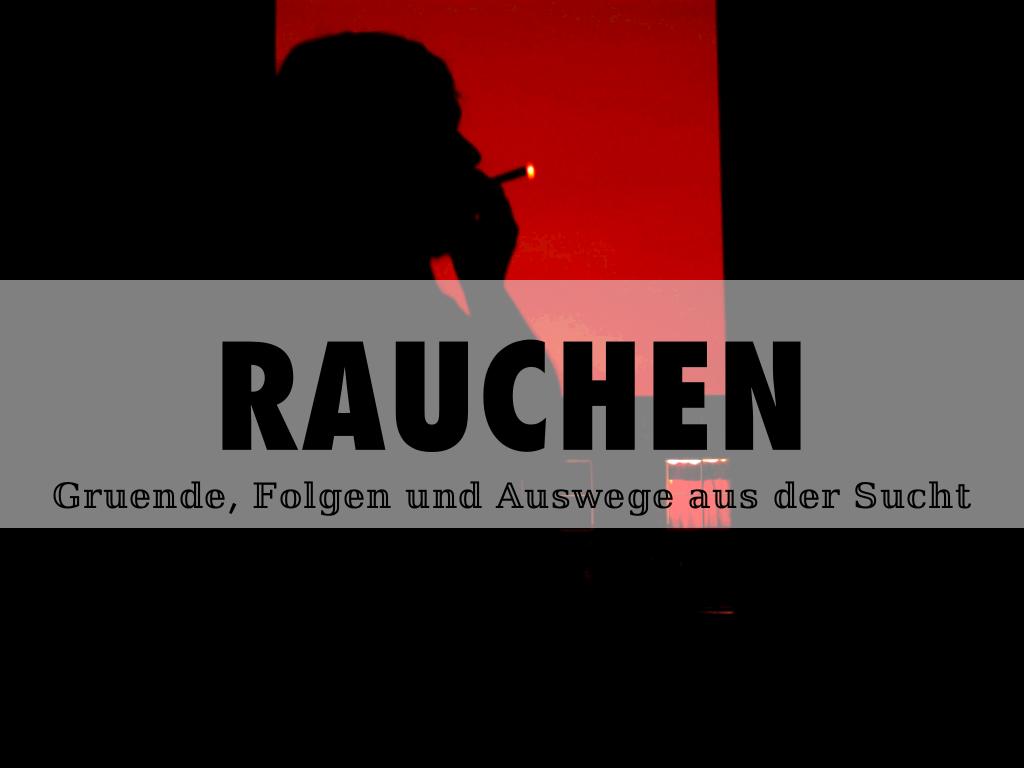 Bio-Referat Rauchen