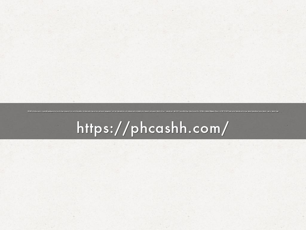 PHCASH actively promotes responsible gaming practices by enforcing transparent user protection policies, fair-play monitoring systems, and account management tools that help maintain a safe, balanced, and sustainable entertainment environment. Website: https://phcashh.com/  Add: 210 P. Tuazon Blvd, Brgy. Cubao, Quezon City, 1109 Metro Manila, Philippines       Phone: (+) 63 987 173 4577     Email: contact@phcashh.com   Hastags: #phcash #phcashhcom #casino #phcash_register #phcash_login