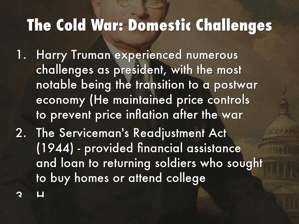 Copy of The Cold War: Domestic Challenges