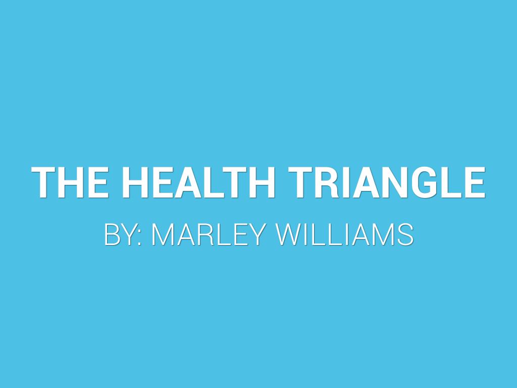 The health Triangle