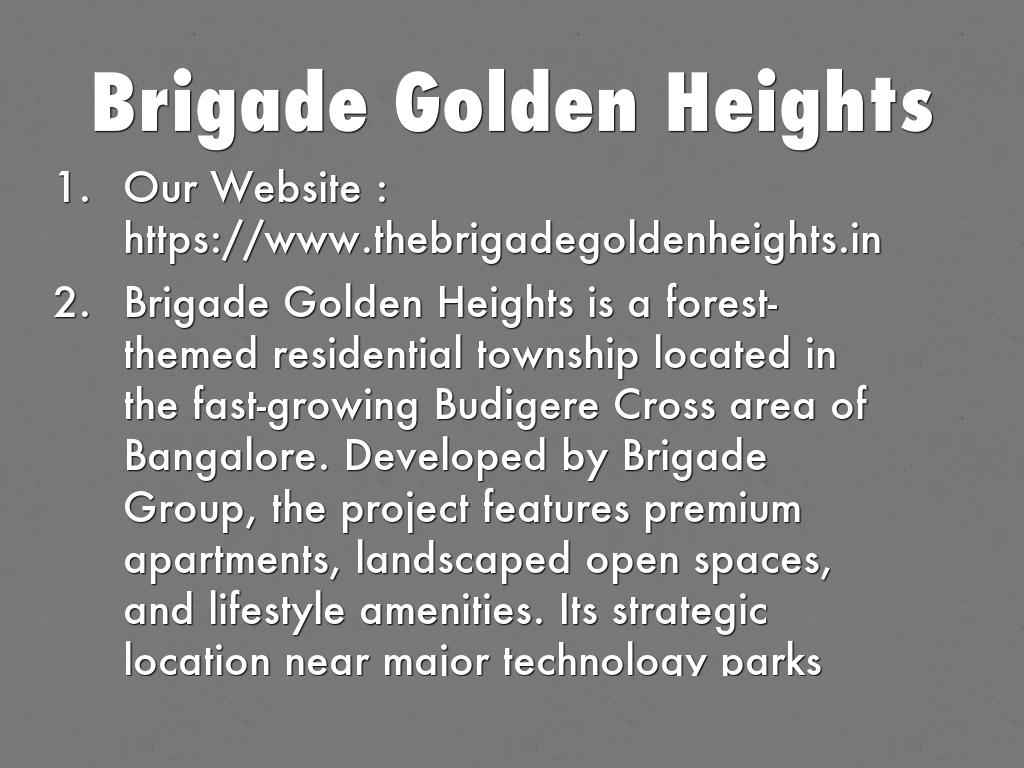 Brigade Golden Heights