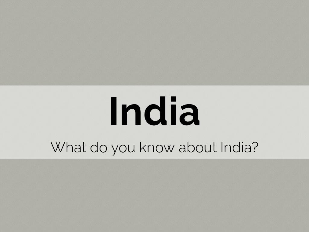 India