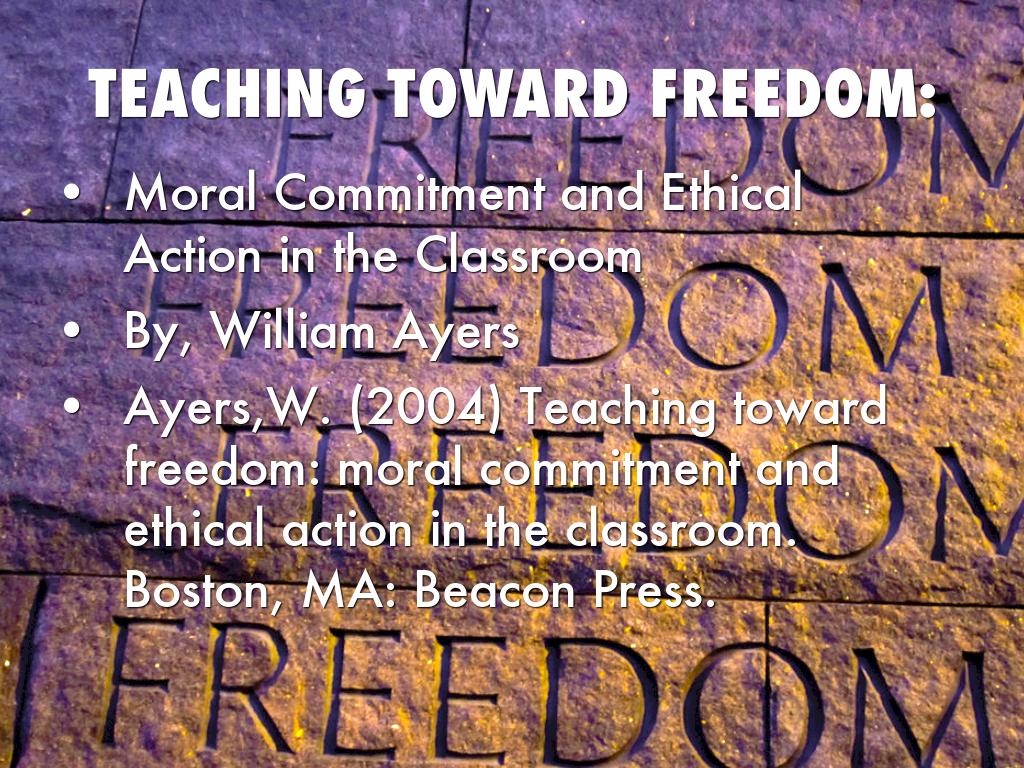 Teaching Toward Freedom https://www.haikudeck.com/p/41b238753e