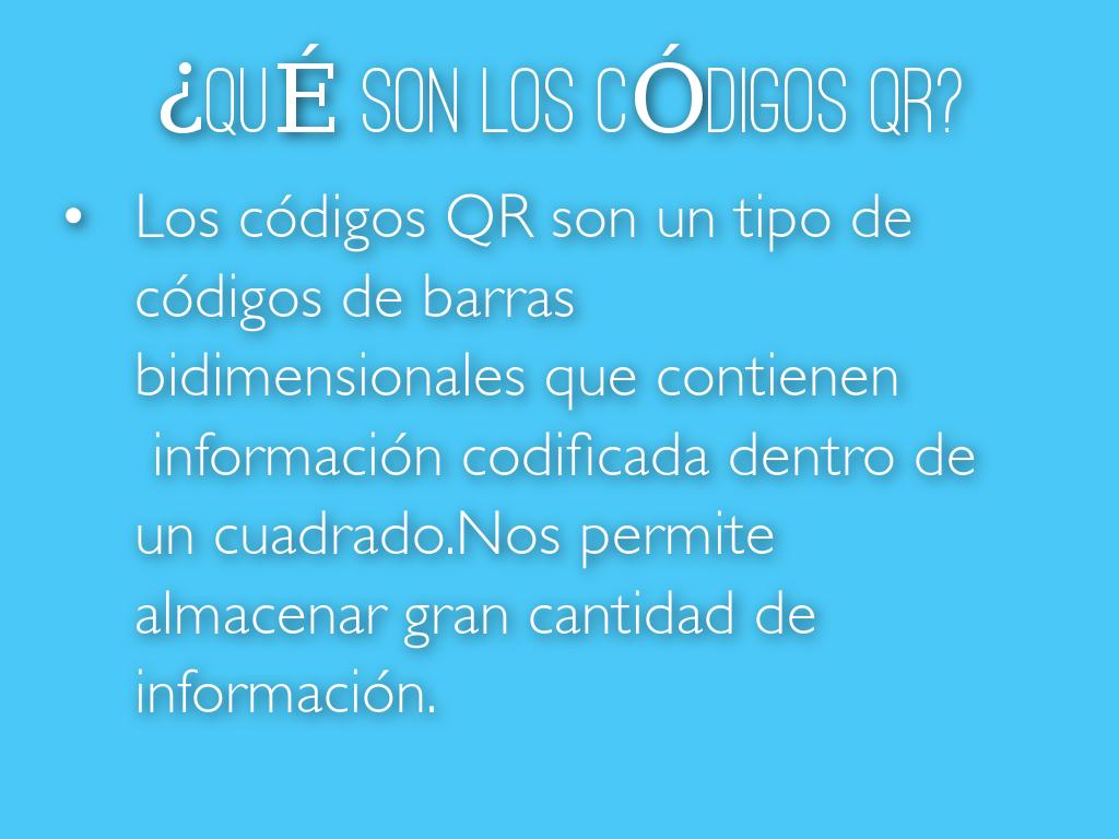 Códigos QR y su aplicación didáctica