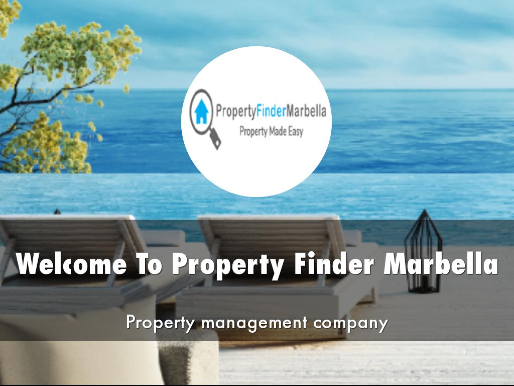 Property Finder Marbella Presentation