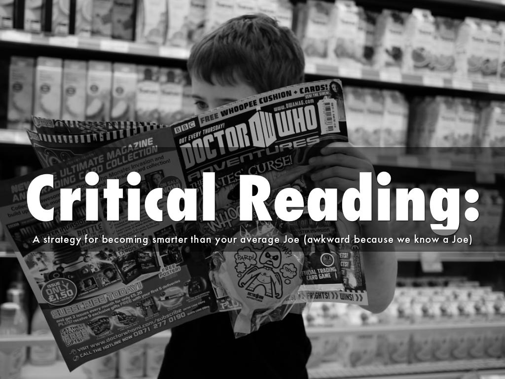Critical Reading: