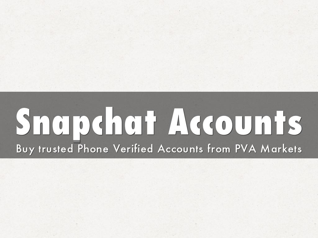 Thinking About Buying a Snapchat Account? Here’s What You Should Know