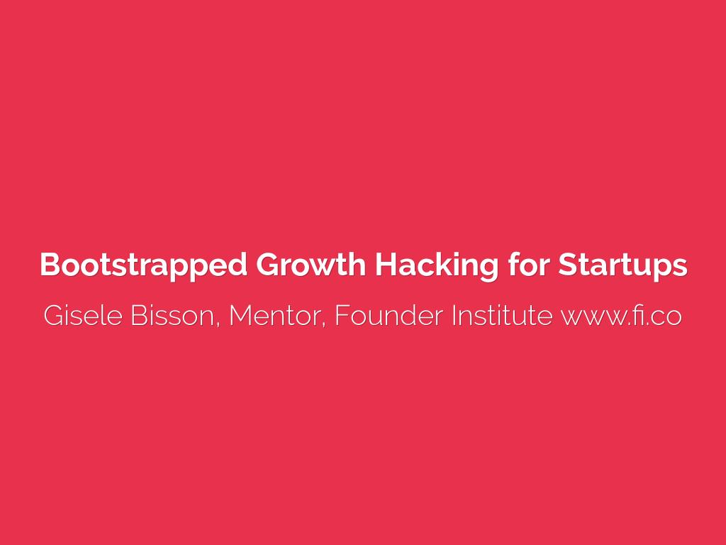 Launching your startup. How to get traction in the social media era.  çå¯æ¬