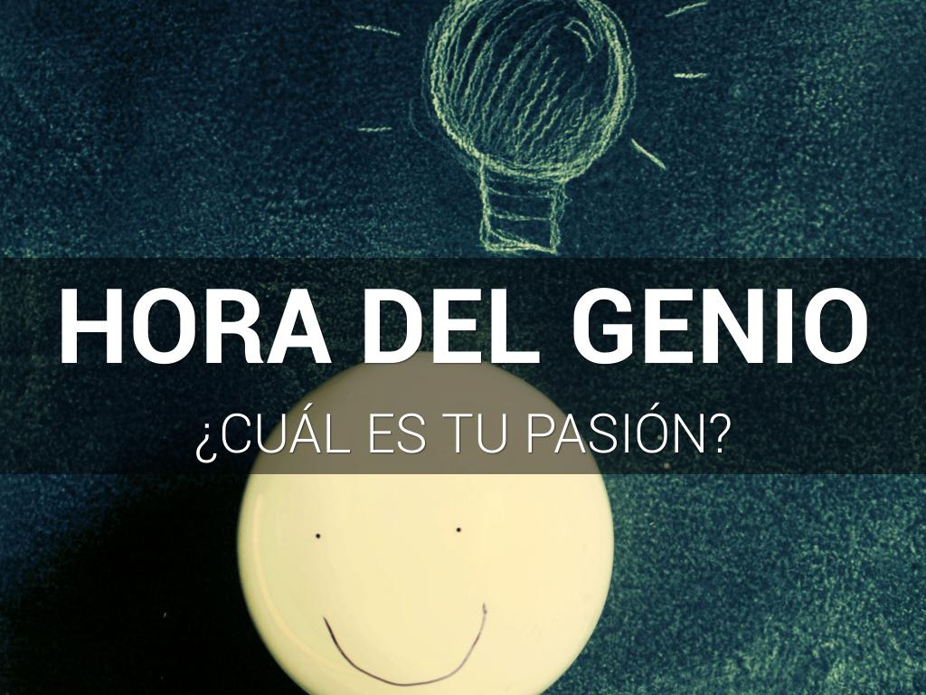 HORA DEL GENIO