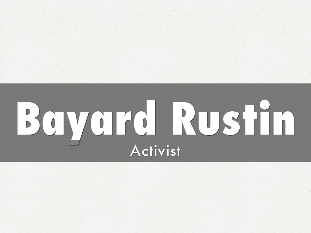 Bayard Rustin