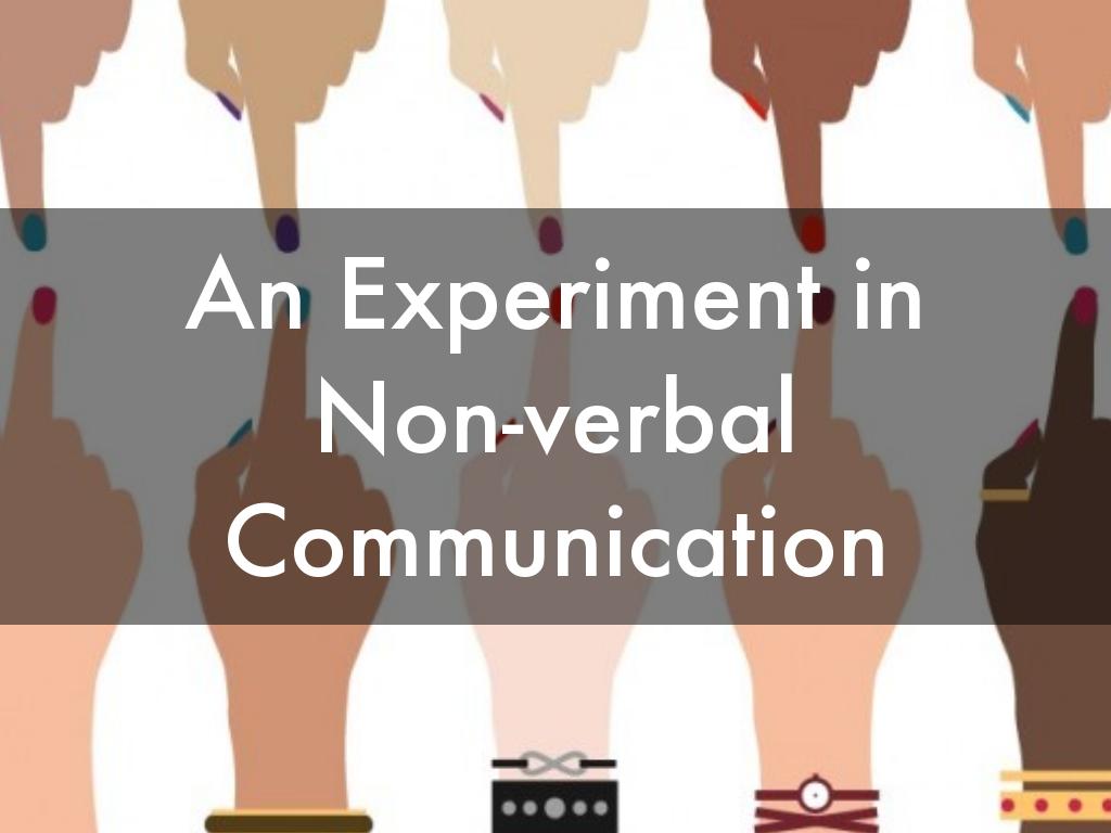 An Experiment in Non-verbal Communication