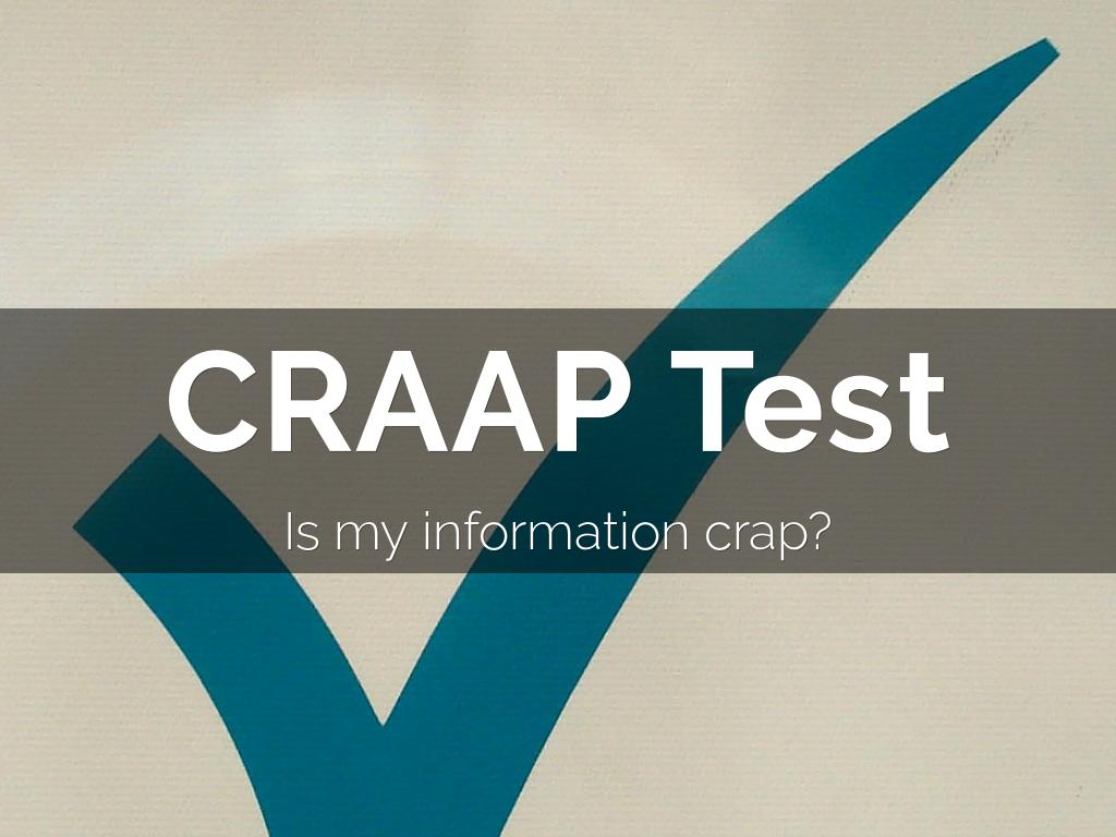 craap test