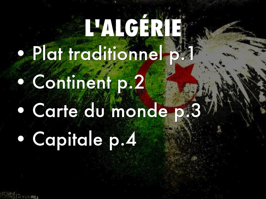 L'Algerie
