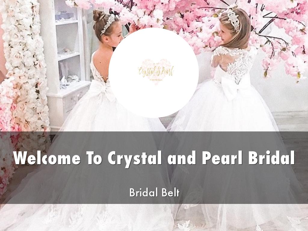 Crystal and Pearl Bridal Presentation