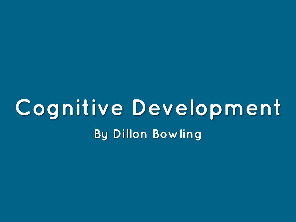 Adolecent Cognitive Development