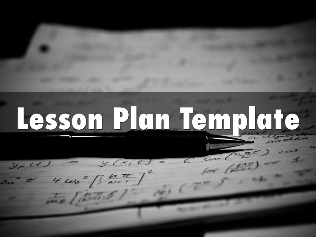 Kopie von Lesson Plan Template
