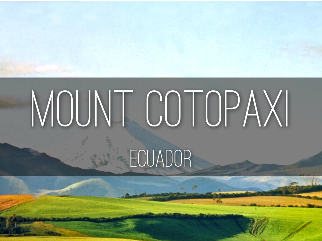 Cotopaxi 