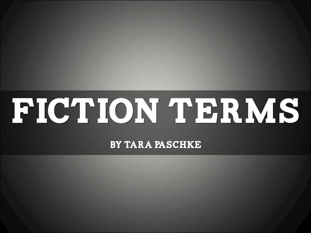 Fiction Terms 